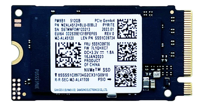 SSD Samsung PM9B1 512Gb M.2 2242 PCIe Gen4 x4 NVMe (MZAL4512HBLU-00BL2) OEM