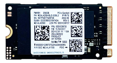 SSD Samsung PM9B1 256Gb M.2 2242 PCIe Gen4 x4 NVMe (MZAL4256HBJD-00BL2) OEM