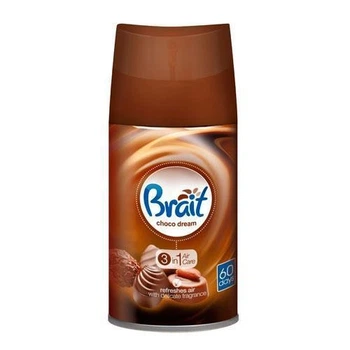 Освежитель воздуха Brait Choco Dream, автоматический сменный баллон 250 мл