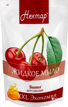 Рідке мило Нектар Вишня дой-пак 500 мл