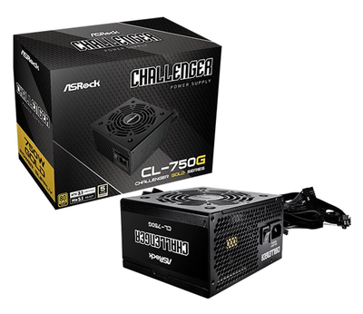 Блок питания ASRock Challenger 750W 80 Plus Gold (CL-750G) EU