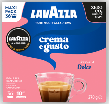 Кава в капсулах Lavazza A Modo Mio Crema e Gusto Dolce 36 капсул