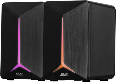 Акустическая система 2E Gaming Speakers SG300 2.0 RGB 3.5 мм Black (2E-SG300B)