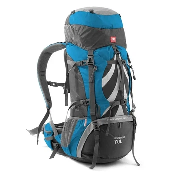 Рюкзак Naturehike NH70B070-B 70 л + 5 л Блакитний (1047-6927595709023)