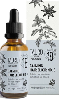 Заспокійливий еліксир для шкіри і шерсті собак і котів Tauro Pro Line Pure Nature Calming Hair Elixir No.3 30 мл (TPL47410)
