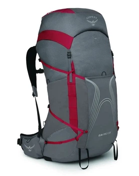 Рюкзак Osprey Eja Pro 55 W 2023 M/L Grey/Red (1054-009.3576)