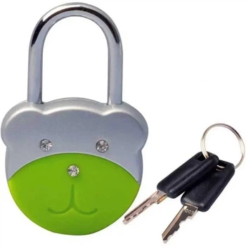 Брелок Munkees 3602 Padlock-Bear Green (1012-3602-GR)