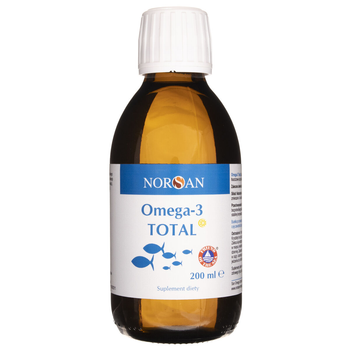 Suplement diety Norsan Omega 3 Total 200 ml smak cytrynowy (7071963000027)