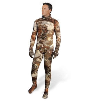 Гидрокостюм Omer Real 3D wetsuits jacket+pants 5 mm 3 Camo (1053-66MGP53)