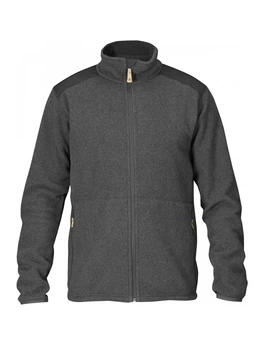 Флисовая кофта Fjallraven Sten Fleece Dark Grey M (1004-81765M)
