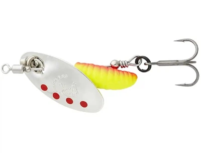 Блесна Savage Gear Grub Spinners #2 5.8g Желтый/Красный (1013-1854.45.02)