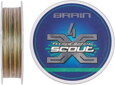 Шнур Brain Scout 4X 150m camo 0.100mm 5.8kg (1013-1858.54.80)