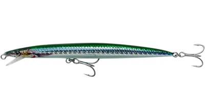 Воблер Savage Gear Sandeel Jerk Minnow S 110mm 7.0g Синий/Зеленый (1013-1854.10.37)
