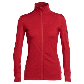 Кофта Icebreaker Terra LS Zip M Oxblood/Stealth (1052-103 092 601 M)