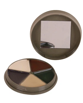 Грим камуфляж KOMBAT UK 5 Colour Camo Cream зелений/коричневий/чорний/білий/бежевий (kb-5cc)