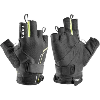 Перчатки Leki Nordic Breeze Shark Short 11 Черный/Желтый (1052-649 703303 110)