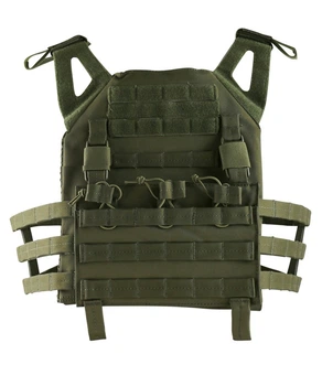 Плитоноска KOMBAT UK Buckle-tek Spec-ops Jump Plate Carrier оливковий (kb-btsojpc-olgr)