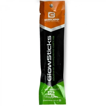 Палички Base Camp GlowSticks Green (1033-BCP 60413)