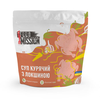 Суп куриный Food Mission с лапшой (GT-SUPKURLOKSHINA)