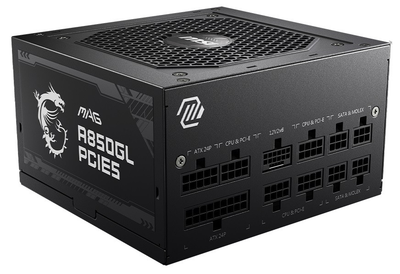 Блок живлення MSI MAG A850GL PCIE5 850W ( Чорний )