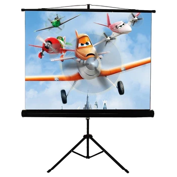 Мобільний проекційний екран WALFIX SNT-1 72″ (145×110 см) на стійці, формат 4:3