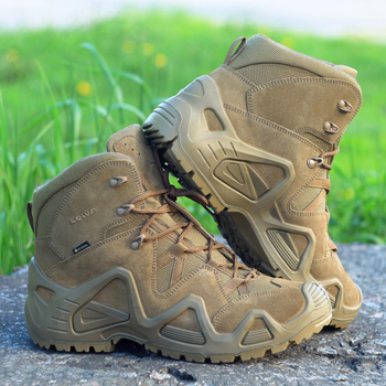 Тактичні черевики Lowa Zephyr GTX MID TF, Coyote OP (EU 46 / UK 11) берці чоловічі демісезонні