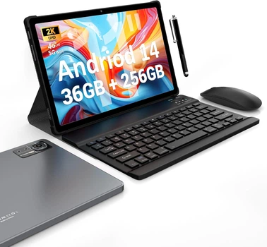 Планшет 11" Full HD FASTWD T181 12+24/256Gb 4G 2-SIM 8 ядер Android 14 9580 mAh Grey (102023449) - Б/У