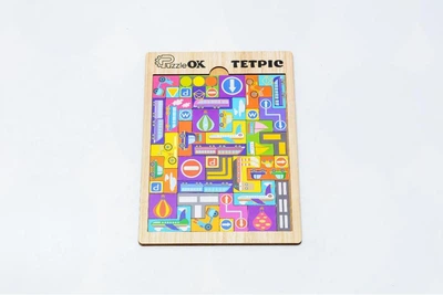 Дерев'яна головоломка-тетріс PuzzleOk "Транспорт", розмір 290*210 мм