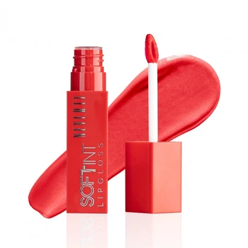 Блеск для губ Neverti Soft Tint Lipgloss NP802 006 Малиновый, 4 мл