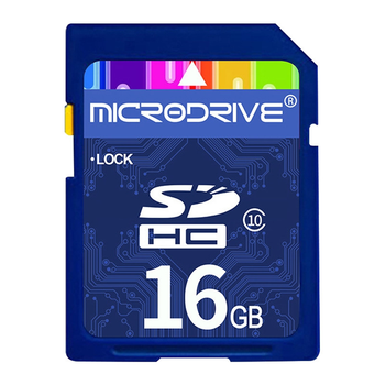 Карта памяти SD - Microdrive HC SD - 16 GB 10 Class