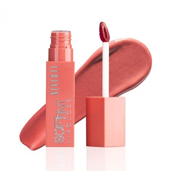 Блиск для губ Neverti Soft Tint Lipgloss NP802 001 Рожево-коричневий, 4 мл