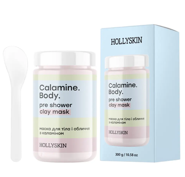 Маска для тела и лица HOLLYSKIN Calamine Body с коломином, 300 г
