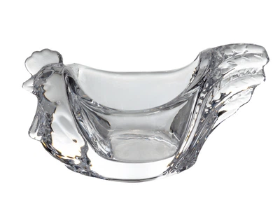 Подставка под яйцо Курочка LeGlass 10х5х5 см 355-291 стекло