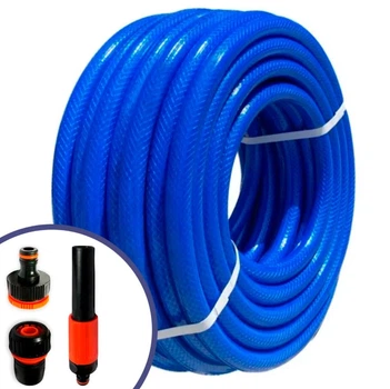 Садовый шланг + комплект BLUETOOLS STANDARD (1/2", 20 м) 3-х слойный с армированием (24854)