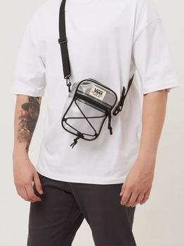 Сумка через плечо Vans прозрачная.