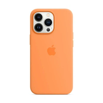 Чехол силиконовый OEM Silicone Case with MagSafe для iPhone 13 Pro Max Nectarine