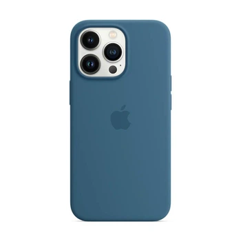 Чехол силиконовый OEM Silicone Case with MagSafe для iPhone 13 Pro Blue Jay