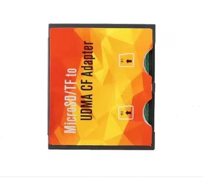 Адаптер переходник с microSD / SDXC на Compact Flash CF Type I (2 карты microSD) тип 2