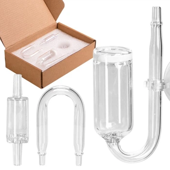 Стеклянный диффузор 15мм, колено, обратный клапан CO2 Kruger Meier NeXus Set CO2