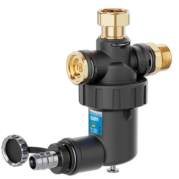 Дешламатор DIRTMAGMINI® Ø3/4" з магн. (композит) 3,0 bar 0–90°C 5 μm Caleffi 545000