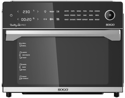Мультипіч-фритюрниця SOGO SS-10495 (30л, духовка, сушка, гриль, фритюр)