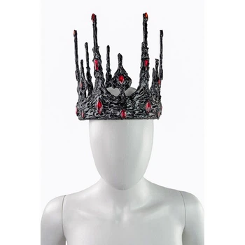 Корона Готическая королева SETA Decor 22-364BLK-RD
