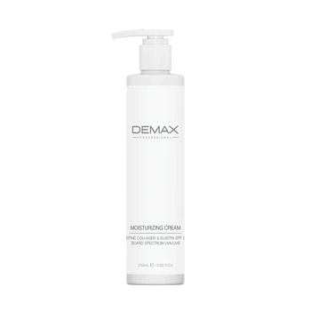 Увлажняющий дневной крем с коллагеном и эластином с SPF 25 Demax Moisturizing Cream Collagen & Elastin Board Spectrum SPF 25 UVA/UVB 250 мл