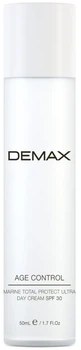 Дневной защитный крем SPF 30 с морскими водорослями Demax Age Control Marine Total Protect Ultra Day Cream SPF 30 50 мл
