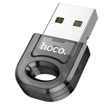 Адаптер переходник Hoco UA28 USB to Bluetooth 5.1 transparent black