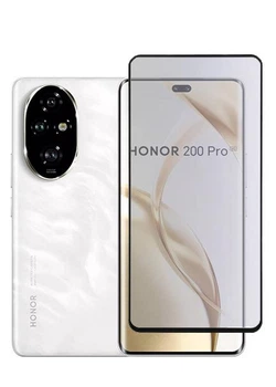 Захисна гідрогелева плівка DScreen для HONOR 200 Pro матова антишпигун (0,28 мм)