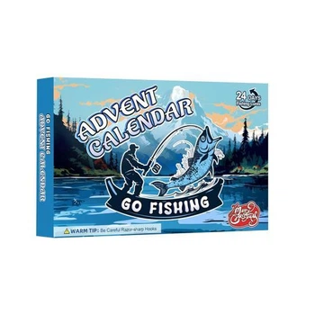 Подарочный набор для рыбалки 24 в 1 Fishing Tackle Адвент-календарь (R051244)