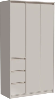 Шкаф распашной Matro (Luxe Studio) Bellini 1200х520х2200 мм Сатин (0024251820)