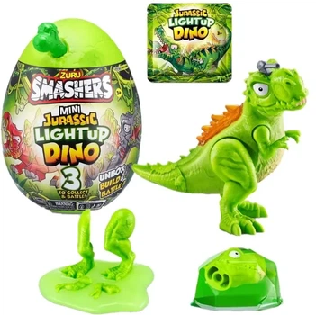 Игрушка в наборе с аксессуарами SMASHERS Mini Jurassic Ти-Рекс 74107B