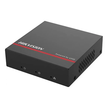 Видеорегистратор Hikvision DS-E04NI-Q1 - 4-канальный, со встроенным SSD, 40 Мбит/с, черный